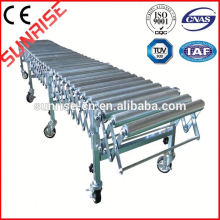 screw carton steel taper roller conveyor gravity roller conveyer